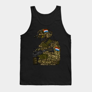 NLD, dutch special forces. commando. Royal Netherlands army. Tank Top